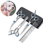 ProTrim Professional Curved Grooming Scissors by Scooth Pet