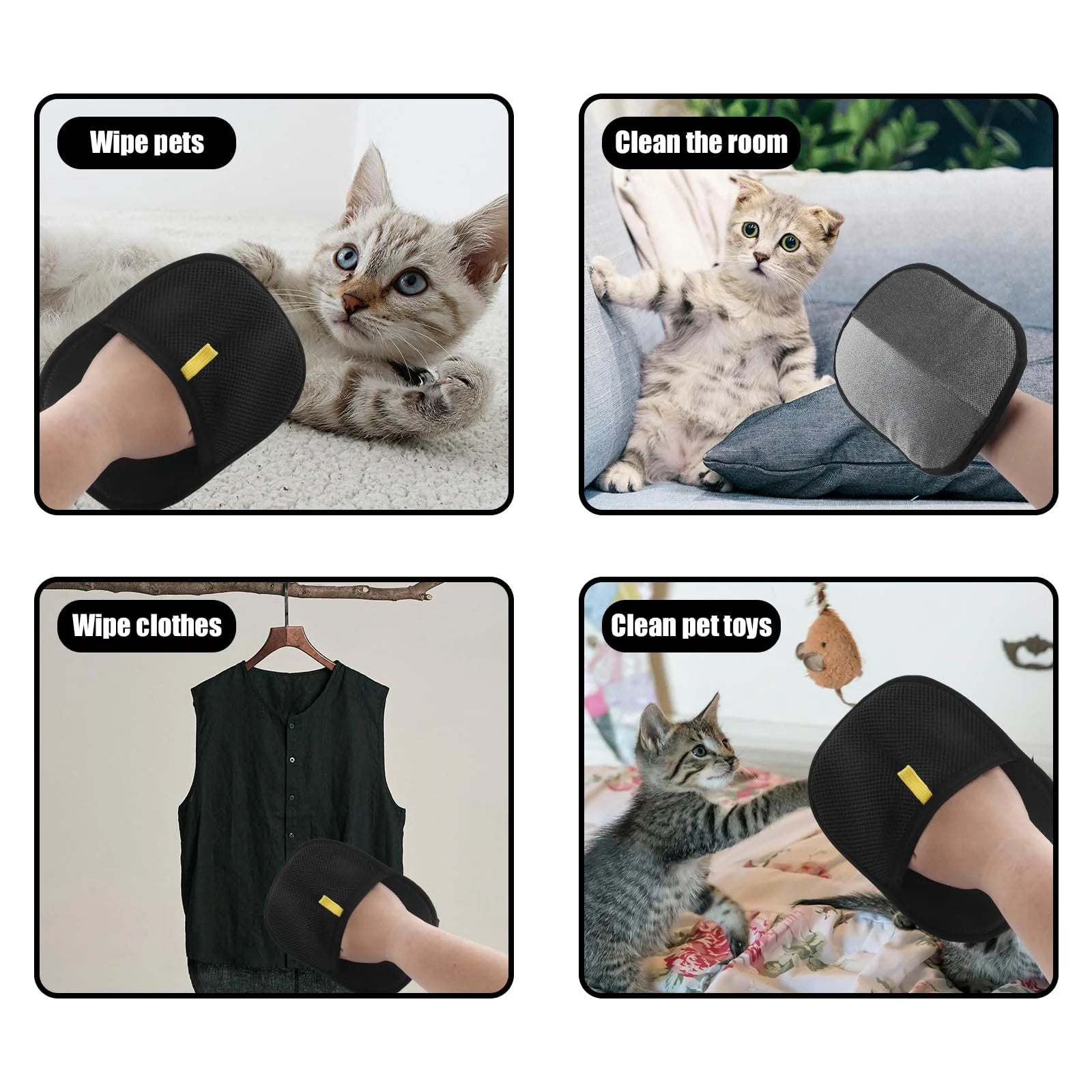 FurAway™ Reusable Pet Hair Removal Glove by Scooth Pet