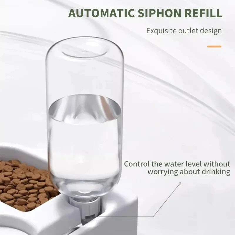 HydraHeart™ 2-in-1 Auto Water & Feeding Station by Scooth Pet