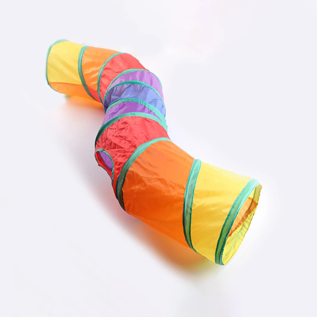 TunnelPaws™ Foldable Cat Play Tunnel by Scooth Pet