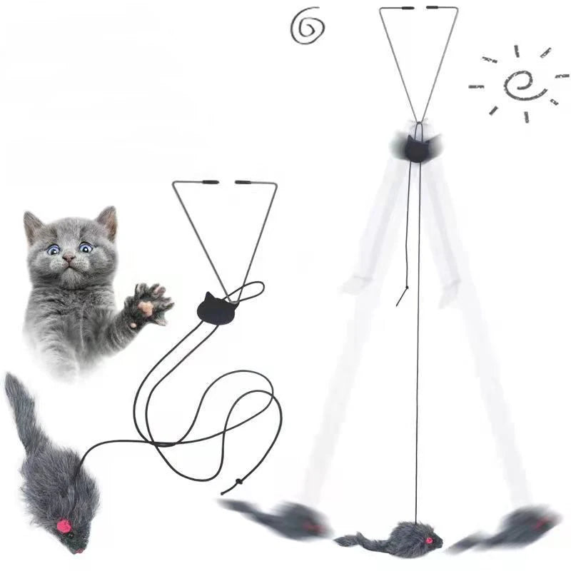 DoorDash™ Hanging Mouse Teaser by Scooth Pet