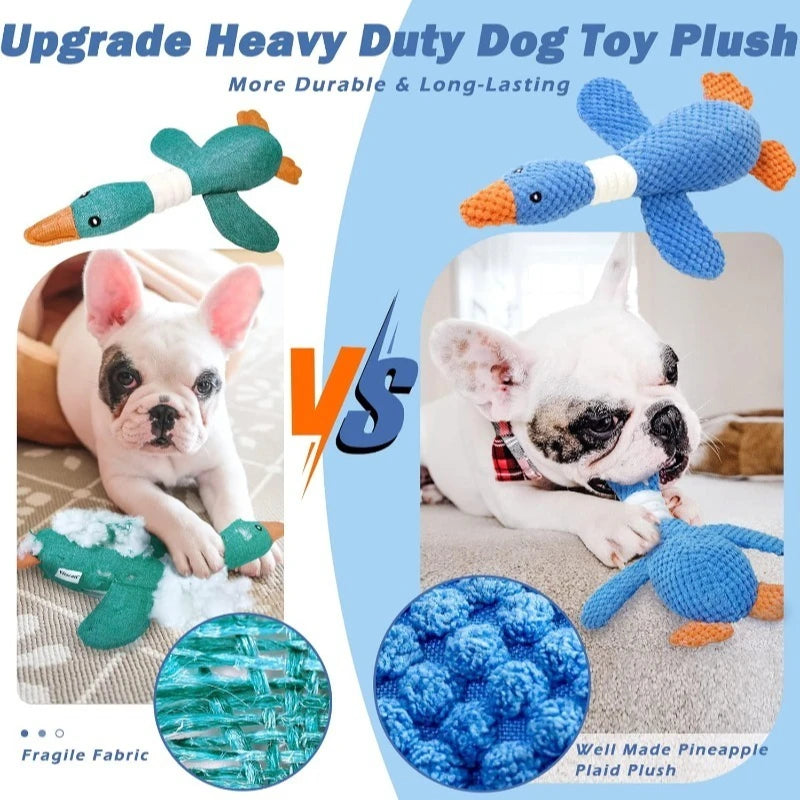 DuckBuddy™ Crinkle & Squeak Plush by Scooth Pet