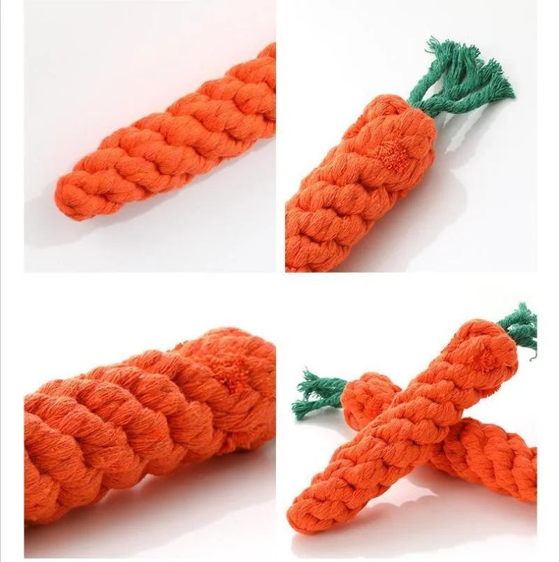 CarrotChew™ Rope Tug Toy by Scooth Pet