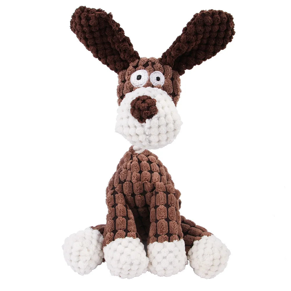 SnuggleSqueak Plush Chew Toy by Scooth Pet