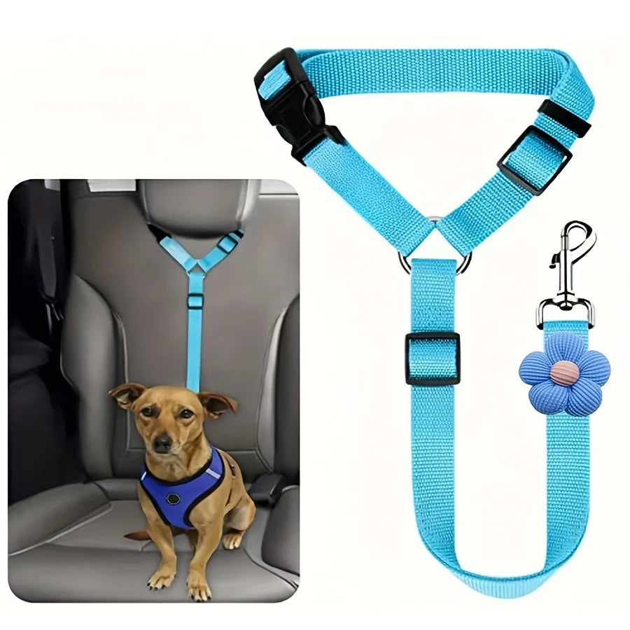 TravelSafe Adjustable Dog Car Seat Belt by Scooth Pet
