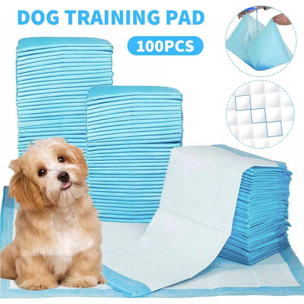Super Absorbent Pet Diaper Dog Training Pee Pads Disposable Healthy Nappy Mat For Cats Dog Quick-dry Puppy Training for Cats