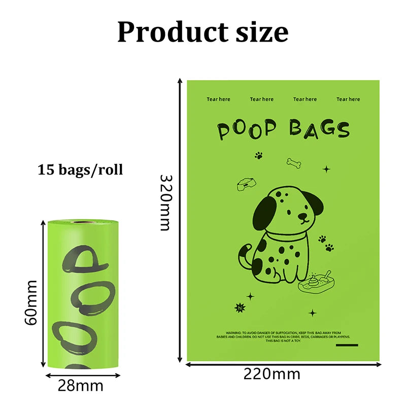 EcoPaws Biodegradable Poop Bags by Scooth Pet