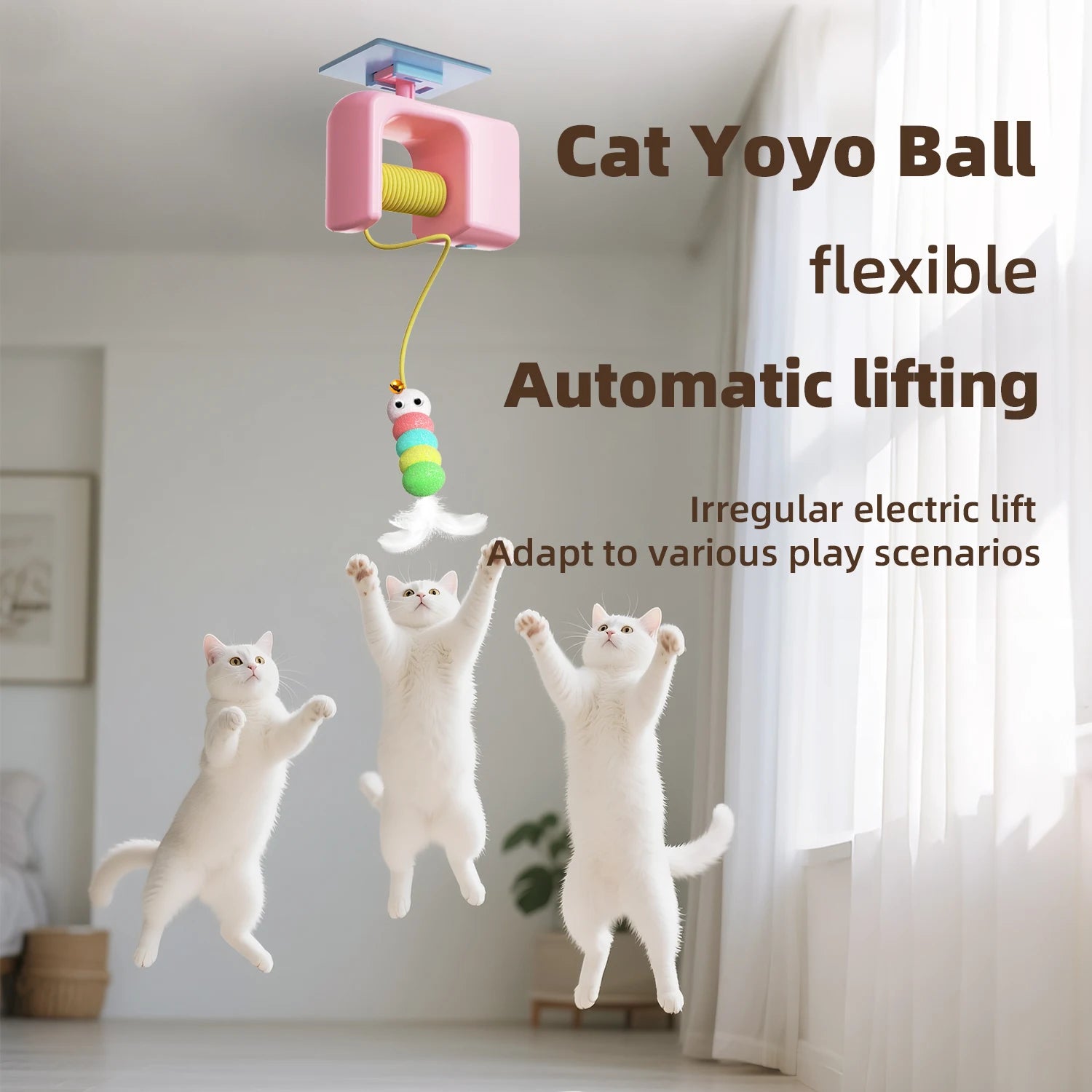 SkyChase™ Interactive Flying Bird Toy by Scooth Pet