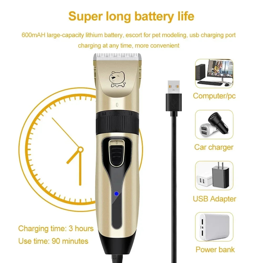 ProGroom™ Cordless Pet Clipper by Scooth Pet