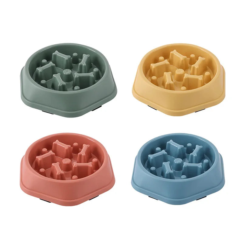SlowFeast™ Anti-Gulp Slow Feeder Bowl by Scooth Pet