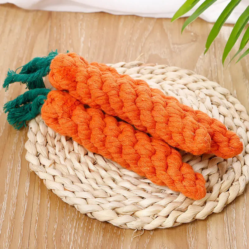 CarrotChew™ Rope Tug Toy by Scooth Pet