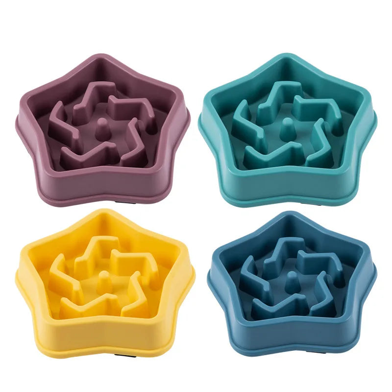 SlowFeast™ Anti-Gulp Slow Feeder Bowl by Scooth Pet